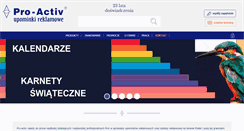 Desktop Screenshot of pro-activ.pl